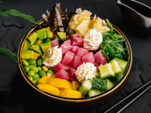 Poke bowl ton